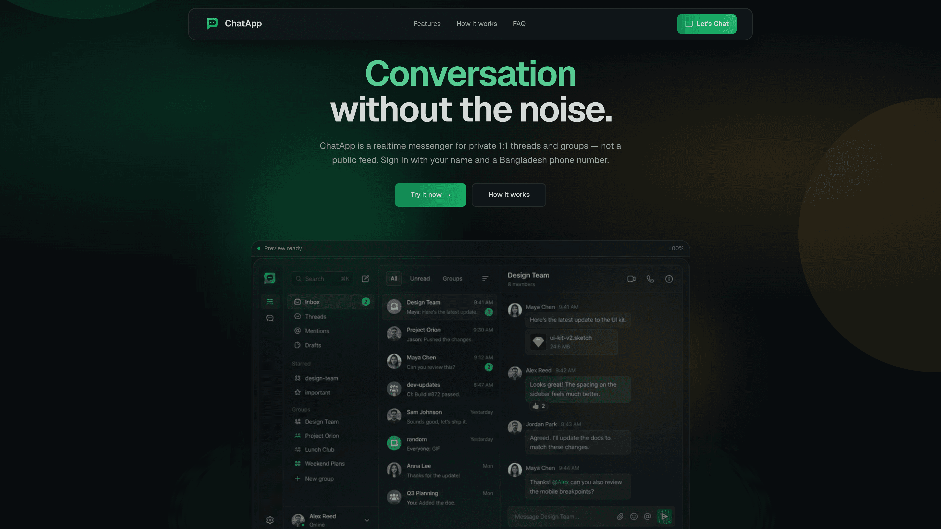 ChatApp header image